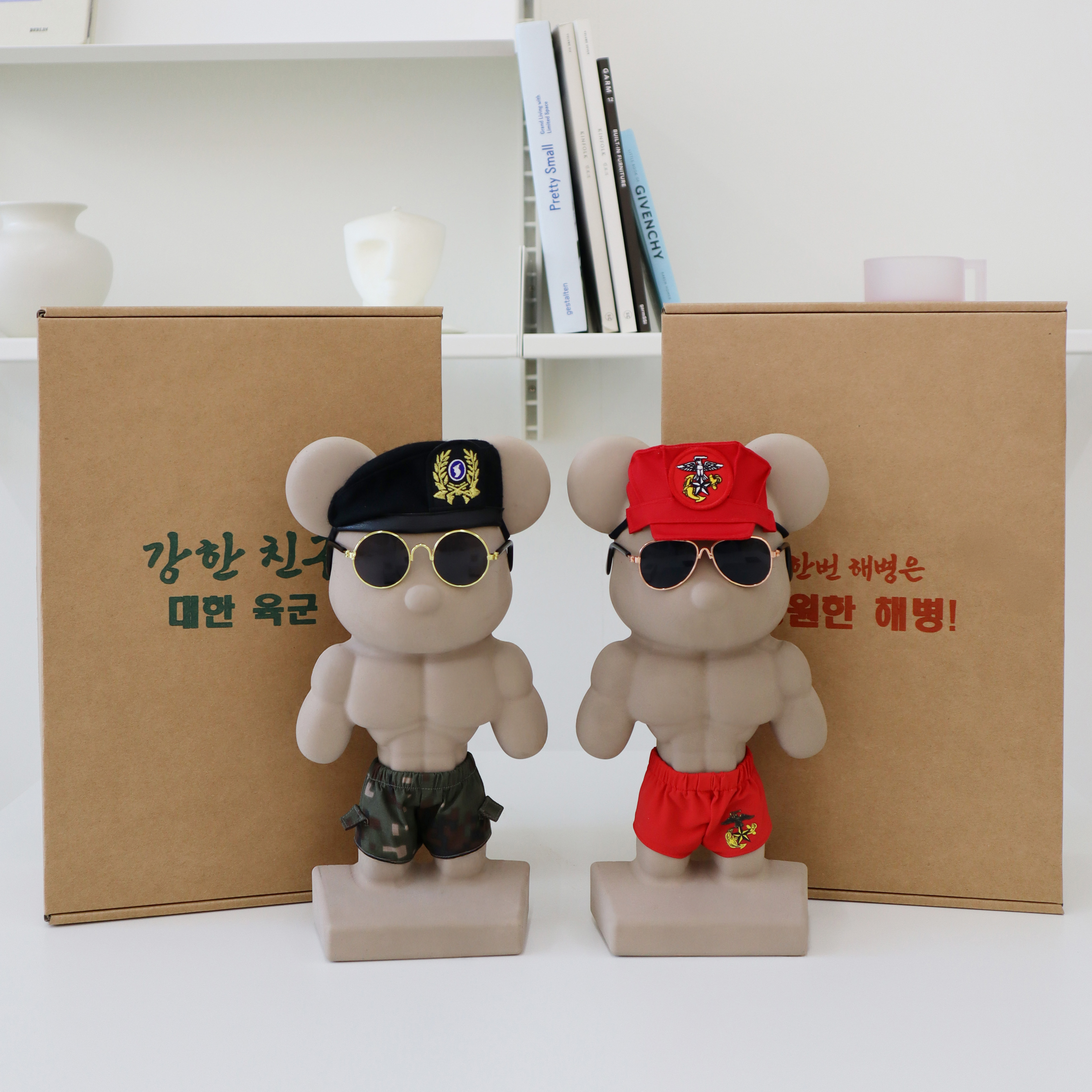 군필곰 인테리어 대형 석고방향제 - 상세 이미지 3