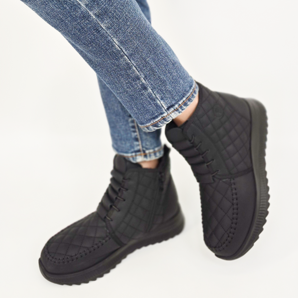 방한 부츠 여성 방한화 패딩 통넓은 반 222 이미지 6
