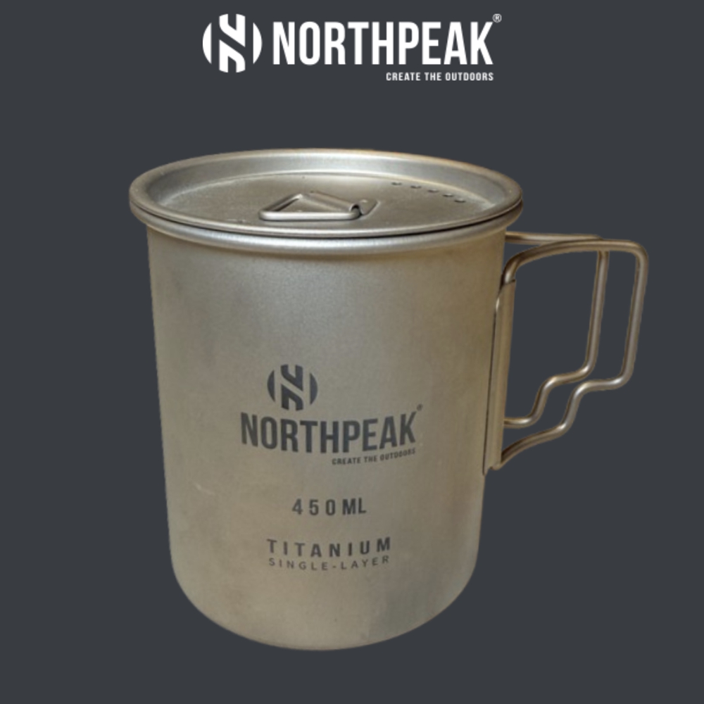 노스피크 티타늄 컵 캠핑 머그 450ml - 상세 이미지 2