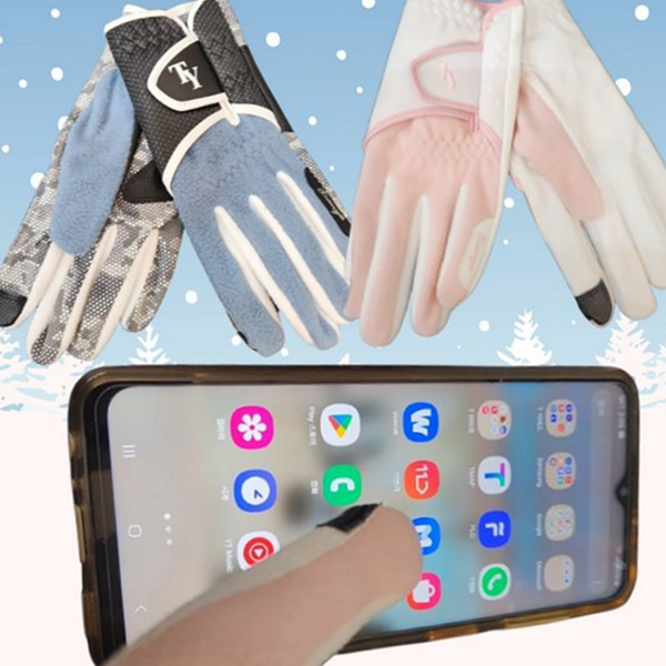 방한 겨울 골프 장갑 터치 골프 장갑 라운딩 기모