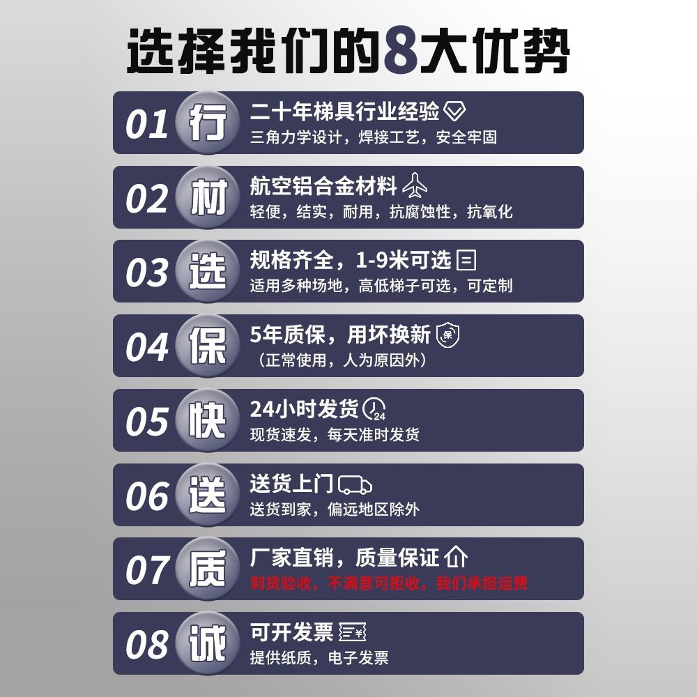 원예용사다리 수확 전정 사다리 조경용 간이 가든 과수용 삼발이 대형 - 상세 이미지 2