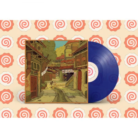 [해외](수입 LP) Naruto Shippuden Hidden Village Lofi Vinyl Record Soundtrack LP Blue Anime
