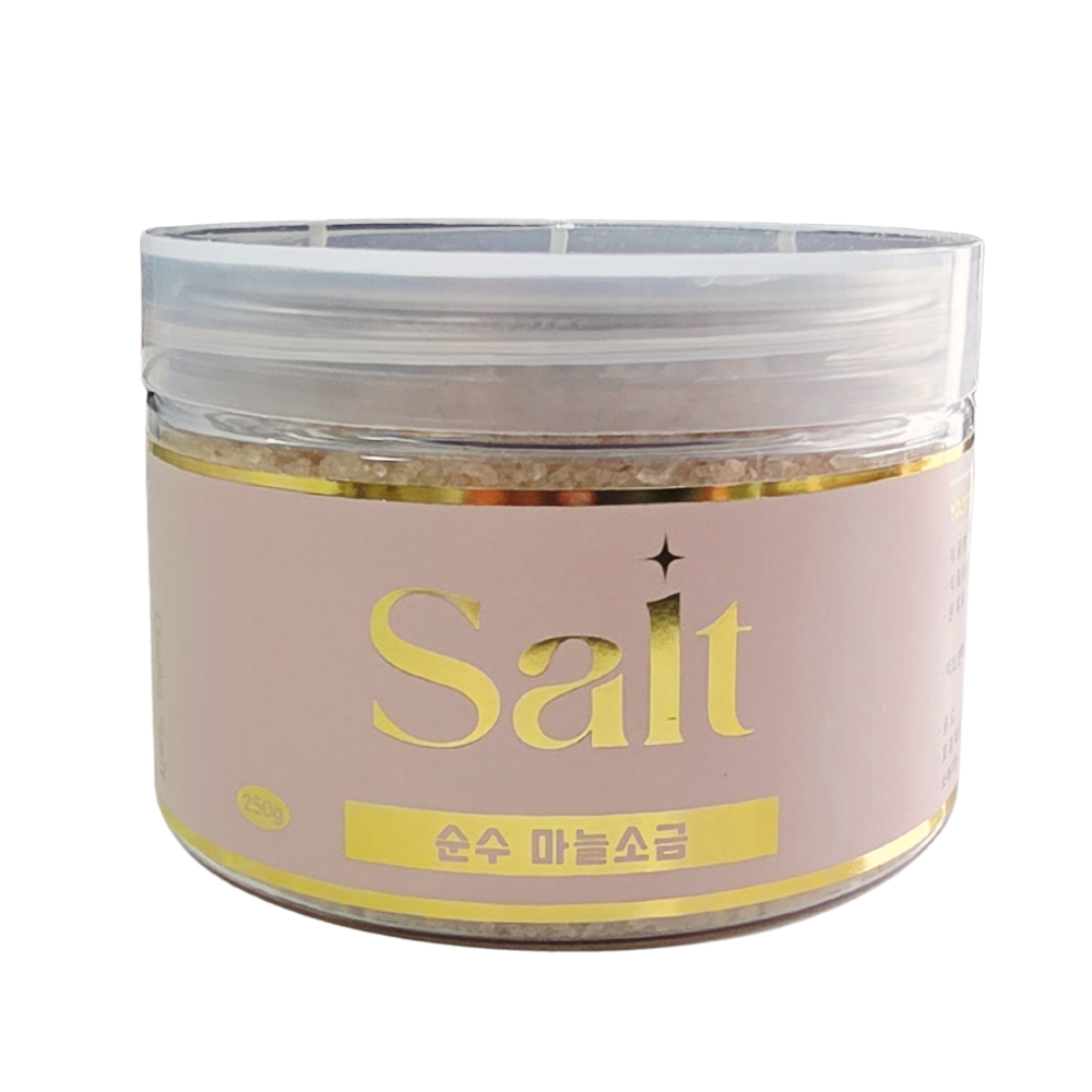 청년소금 마늘소금 250g 천연 소금 국내산 마늘 사용 - 상세 이미지 3