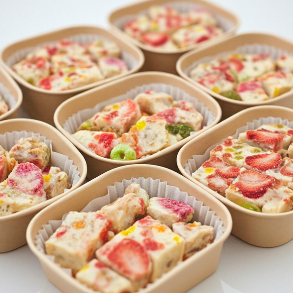 3인분 쫀득쿠키 만들기 세트 빼빼로데이 선물 딸기 후르츠링, 325g, 1개 - 상세 이미지 4