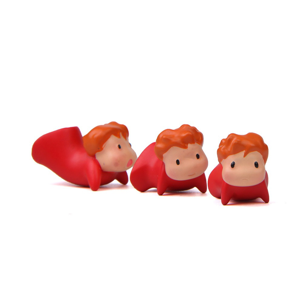 벼랑위의포뇨 포뇨 미니피규어 세트 3pcs - 상세 이미지 3