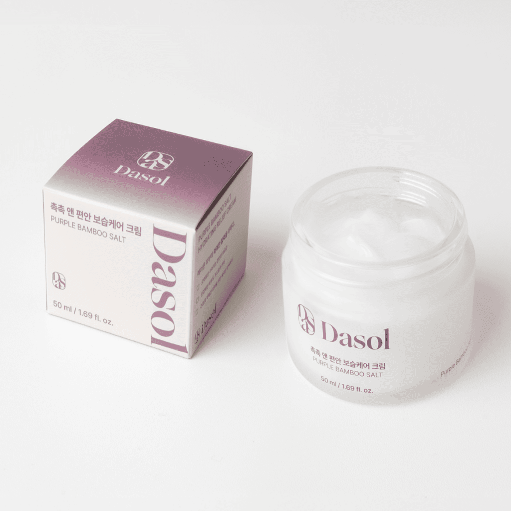 다솔 9번구운 자죽염 수분보습크림 피부장벽강화 저자극 보습장벽크림 50ml, 1개 - 상세 이미지 5