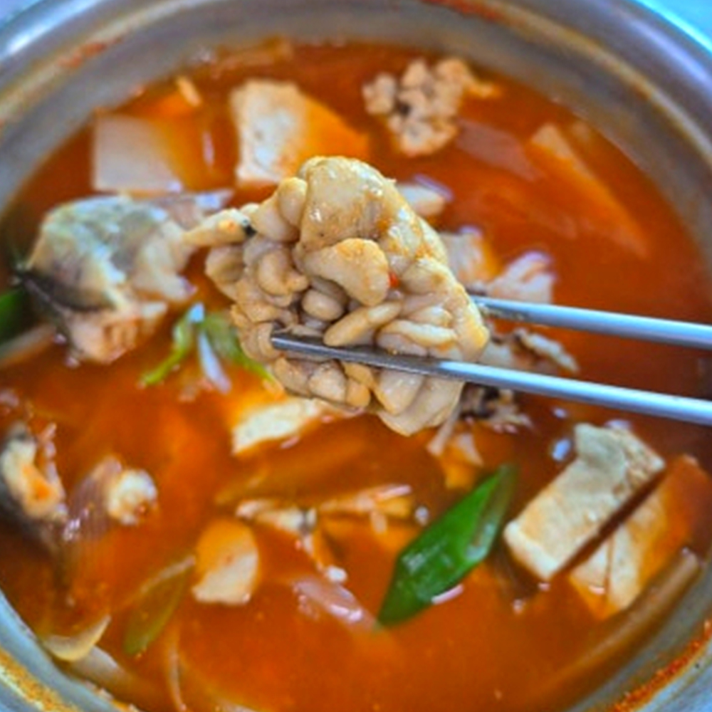 동태탕 대구알 알곤이 양푼 동태탕 칼칼한 동태탕