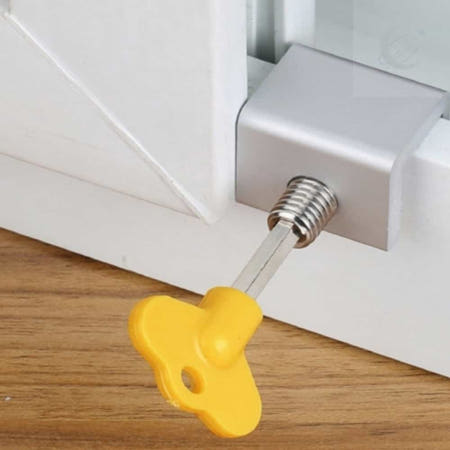 Moondex 창문추락방지 일자형렌치 창문 잠금장치 5개입 세트