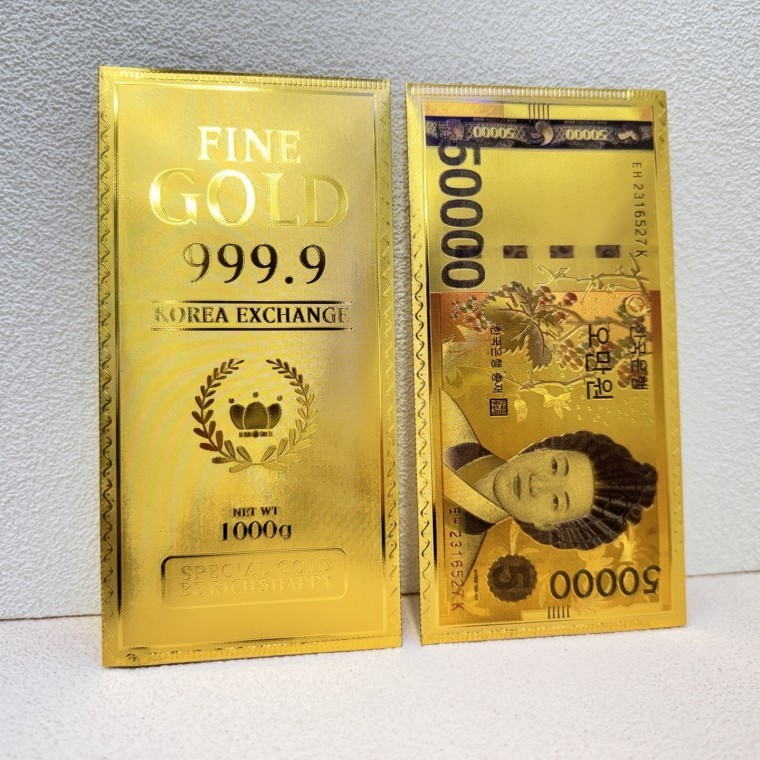 돈봉투 선택 10p 금박 골드바 용돈 봉투 감사 축하 어버이날 선물 - 상품 이미지