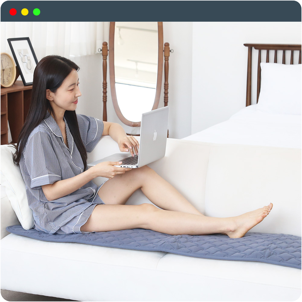 한일의료기 KC 국내생산 5인용 전기방석 전자파차단 그래핀 거실 소파용 난방 탄소매트