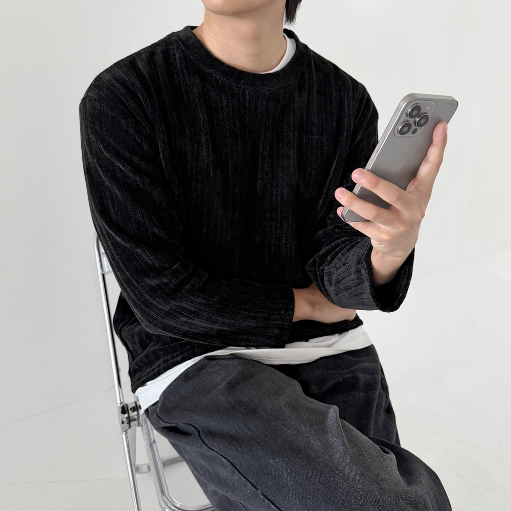 남자오버핏니트 워셔블니트 이미지 6