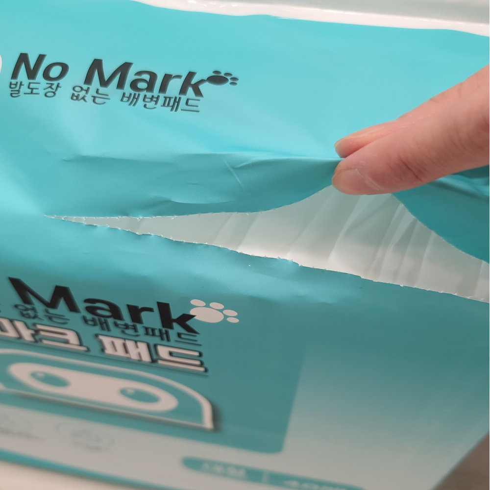 배변유도제함유 노마크슈퍼드라이 강아지 배변패드 대형, 40매입, 2개