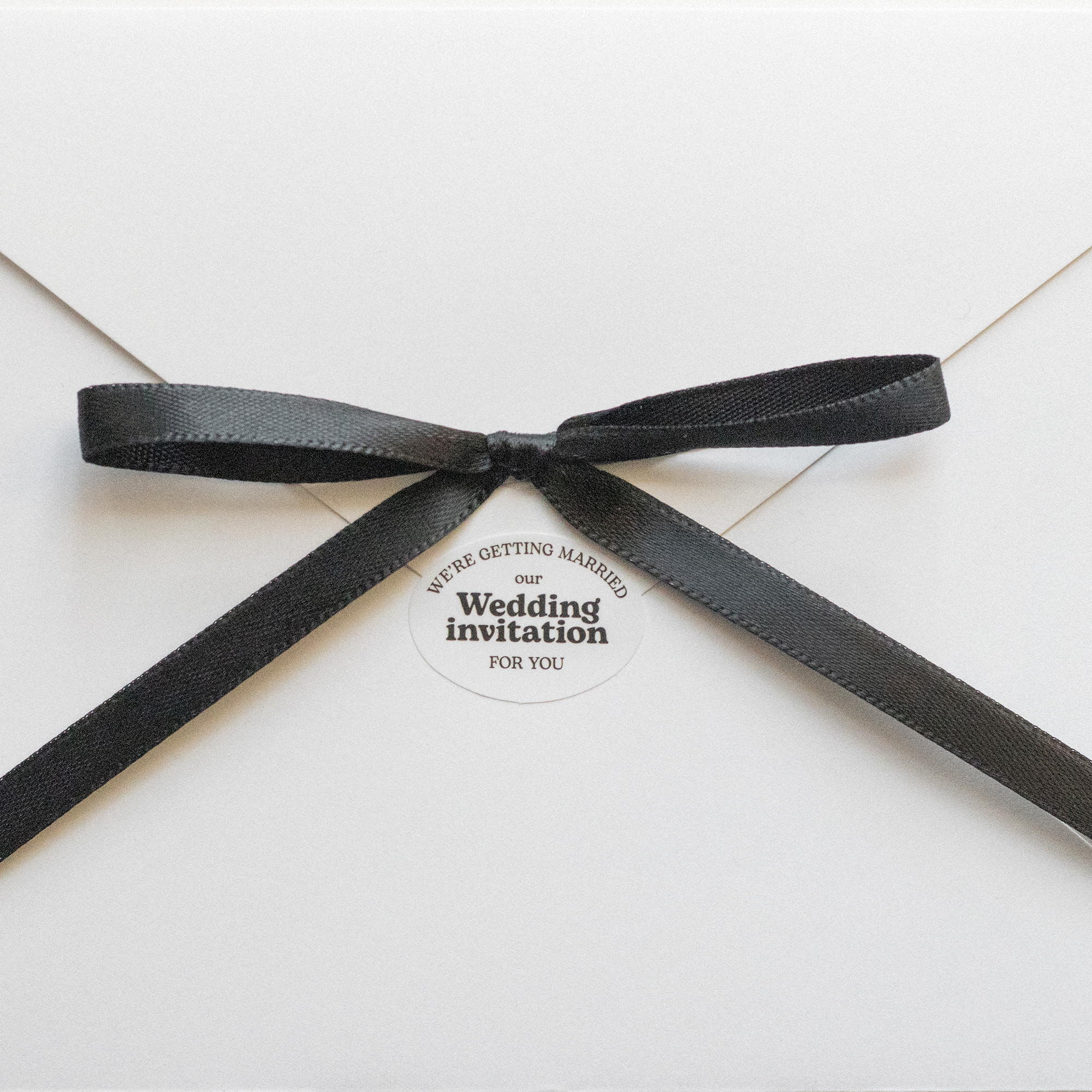 청첩장 오발 스티커 wedding invitation oval sticker 초대장 타원형 봉투 스티커 30매 - 상세 이미지 4