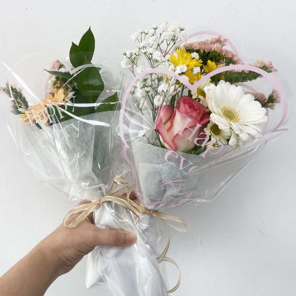 생화 미니 단체 꽃다발 꽃구름 한다발 졸업 꽃다발 꽃배송