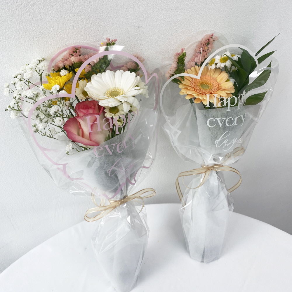 생화 미니 단체 꽃다발 꽃구름 한다발 졸업 꽃다발 꽃배송