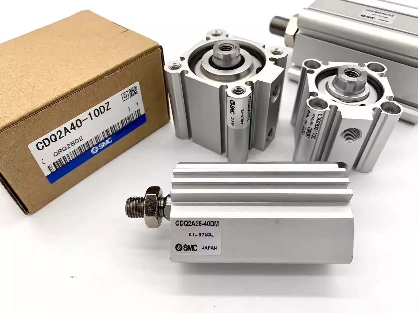 10Pcs 실린더 CQ2A/CDQ2B32/40/50-5 - 10-20-25 50-75-100 DZ/DMZ