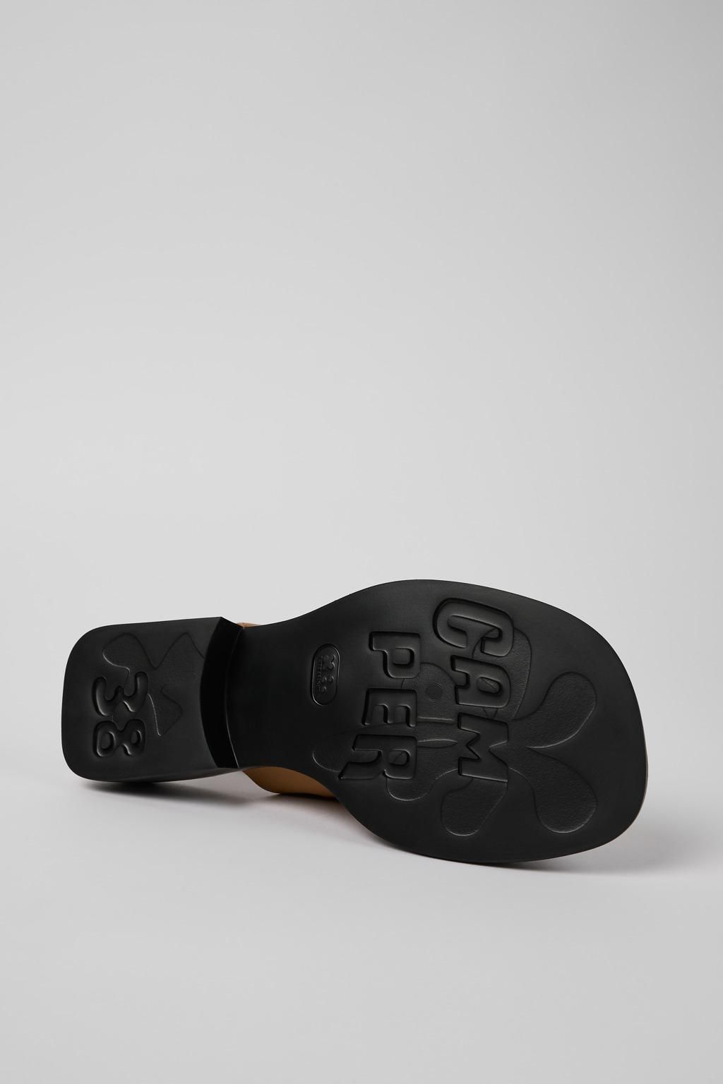 캠퍼 브라운 가죽 스트랩 샌들 Dana K201486-006 BROWN - 상세 이미지 5