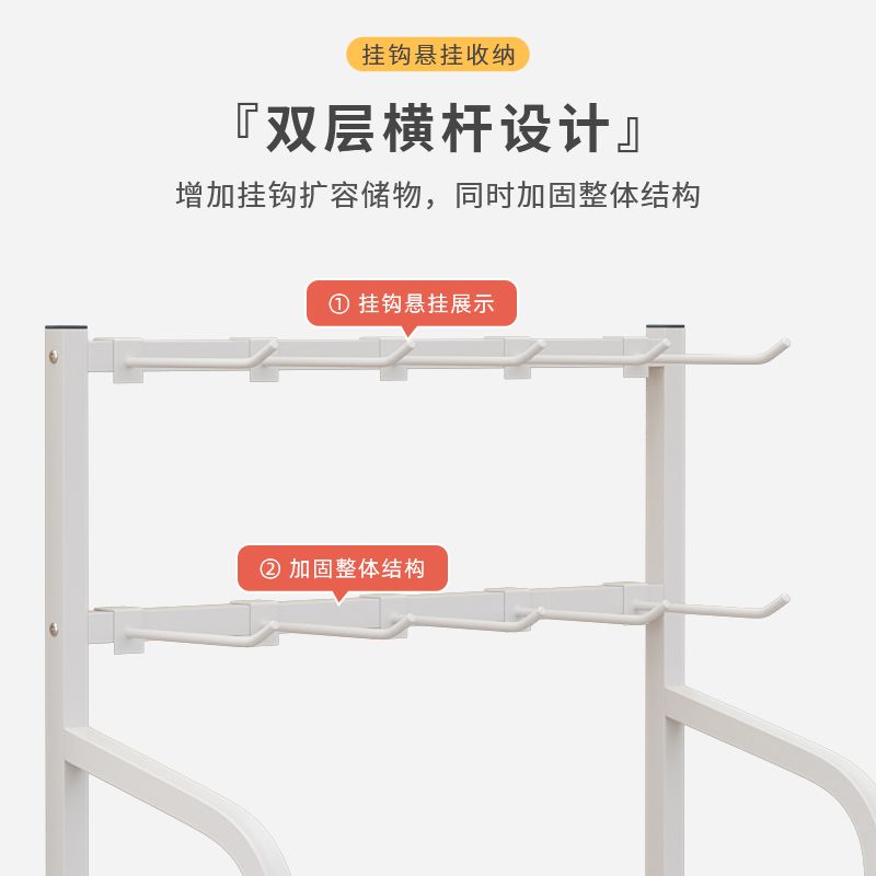 매장 진열장 보석 원형 의류매장 디스플레이 50cm 3단-흰색 - 상세 이미지 5