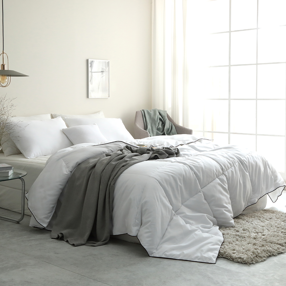 보급형 다운 필 사계절 호텔 이불 솜 슈퍼 싱글 SS