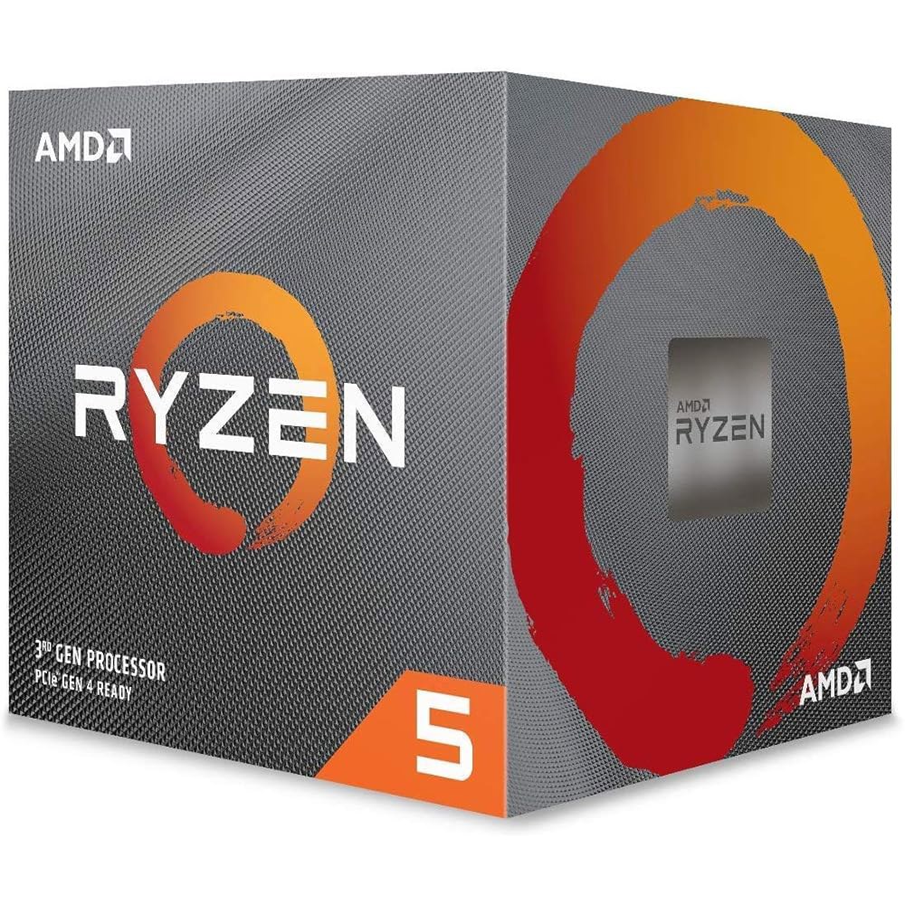 AMD Ryzen 5 3600X 6코어, 12스레드 잠금 해제 데스크톱 프로세서, 레이스 스파이어 쿨러 포함 - 상세 이미지 3