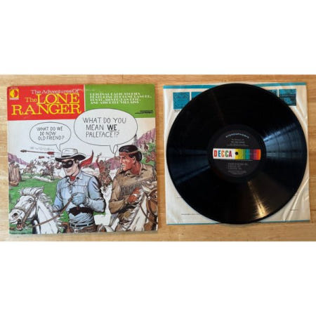 [해외](수입 LP) 33 12 LP MOVIE SOUNDTRACK THE ADVENTURES OF THE LONE RANGER