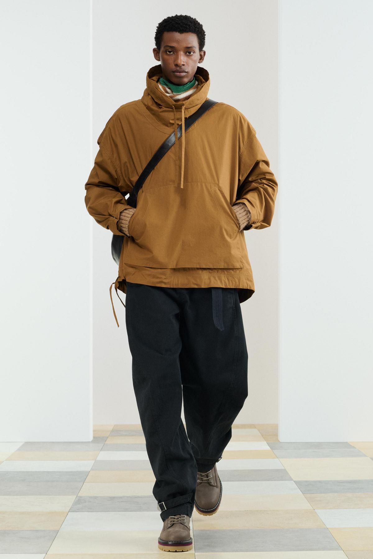 자라 블랙 벨트 코튼 벌룬핏 팬츠 6363/326 BLACK - 상세 이미지 2