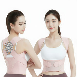 자세교정밴드 라운드숄더 굽은 말린 등 어깨 교정기 허리 바른자세 체형 교... 실사용 후기 | 효과 있을까? - 상품 이미지 4