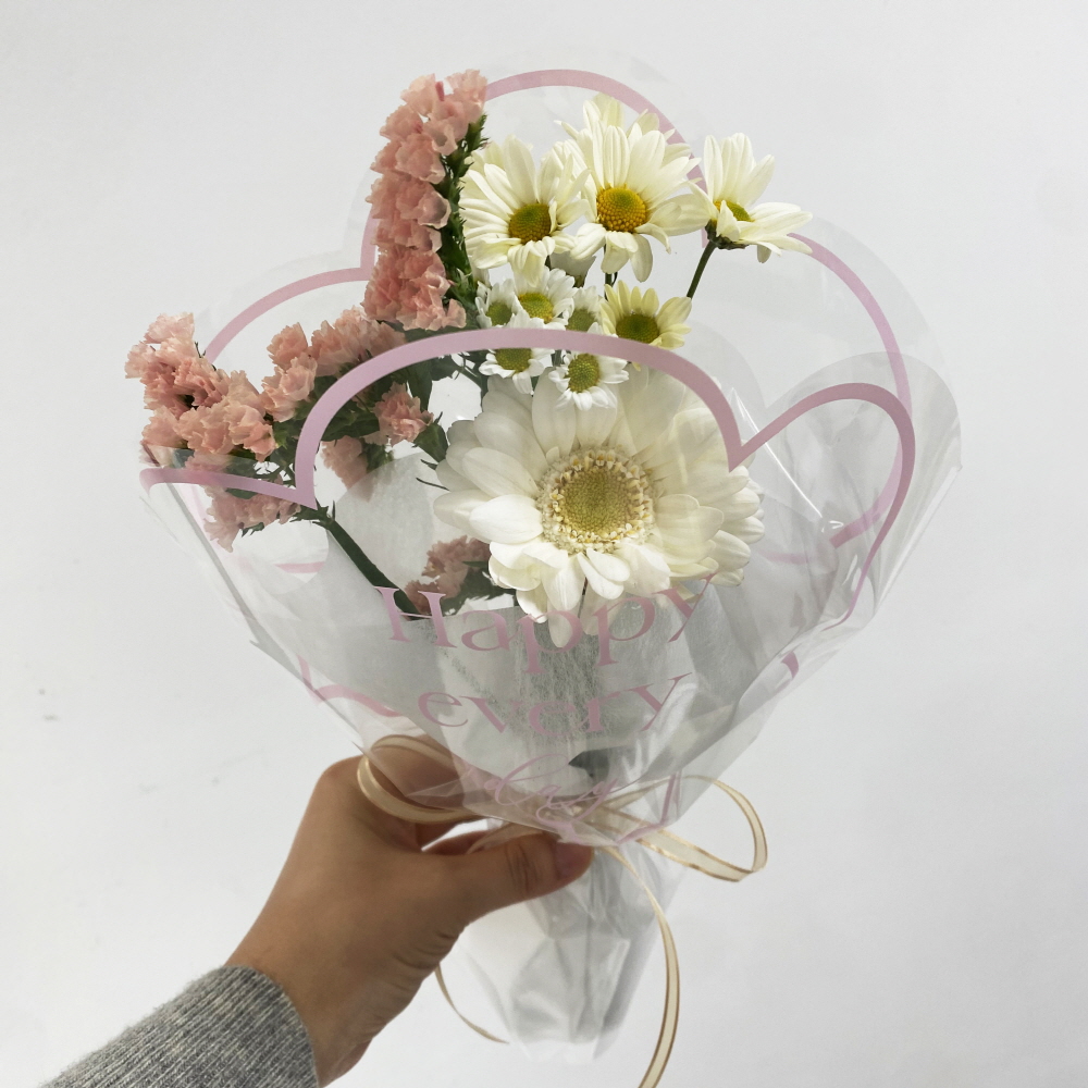 생화 미니 단체 꽃다발 꽃구름 한다발 졸업 꽃다발 꽃배송