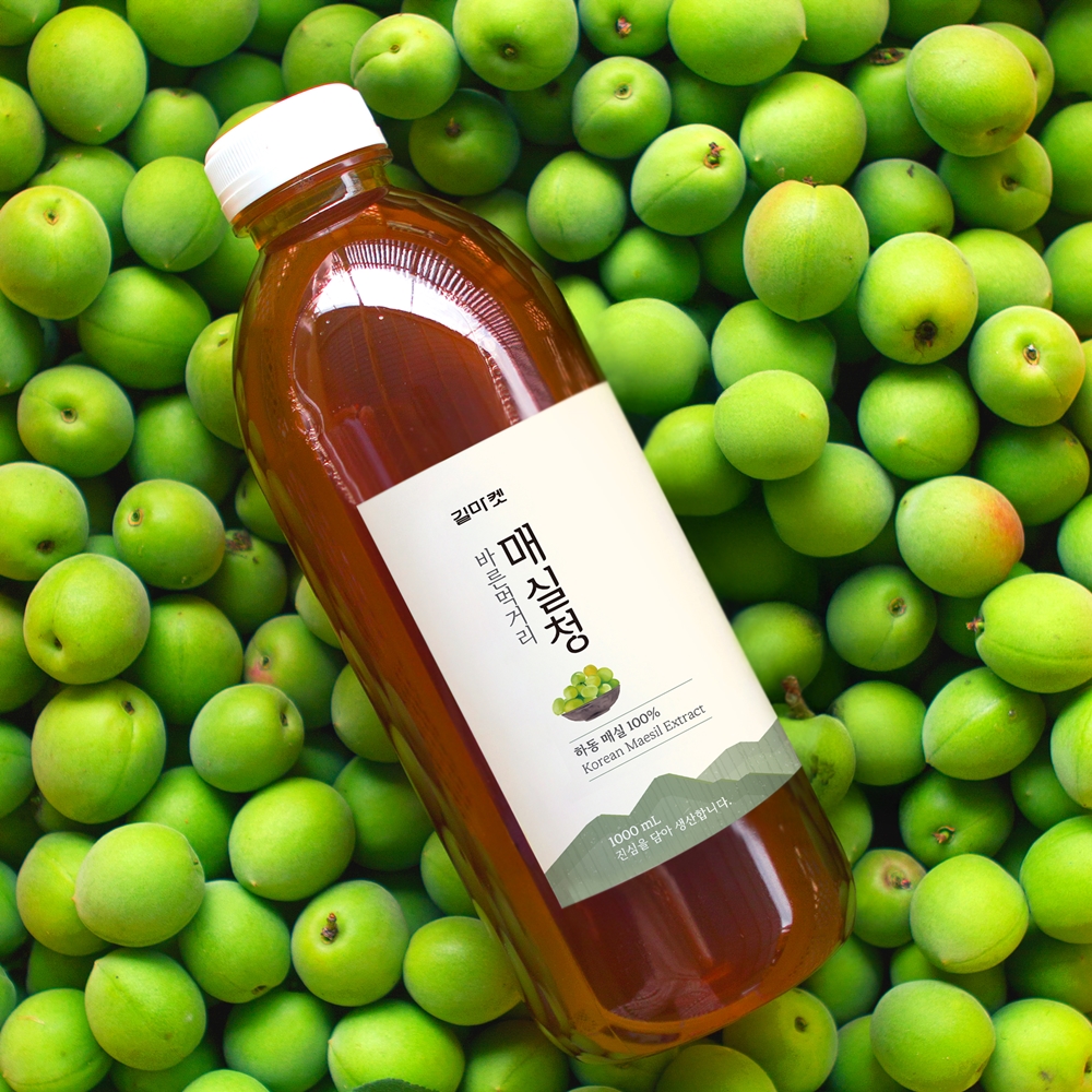 하동 수제 매실액기스 매실액 임산부 매실청 1000ml 매실원액