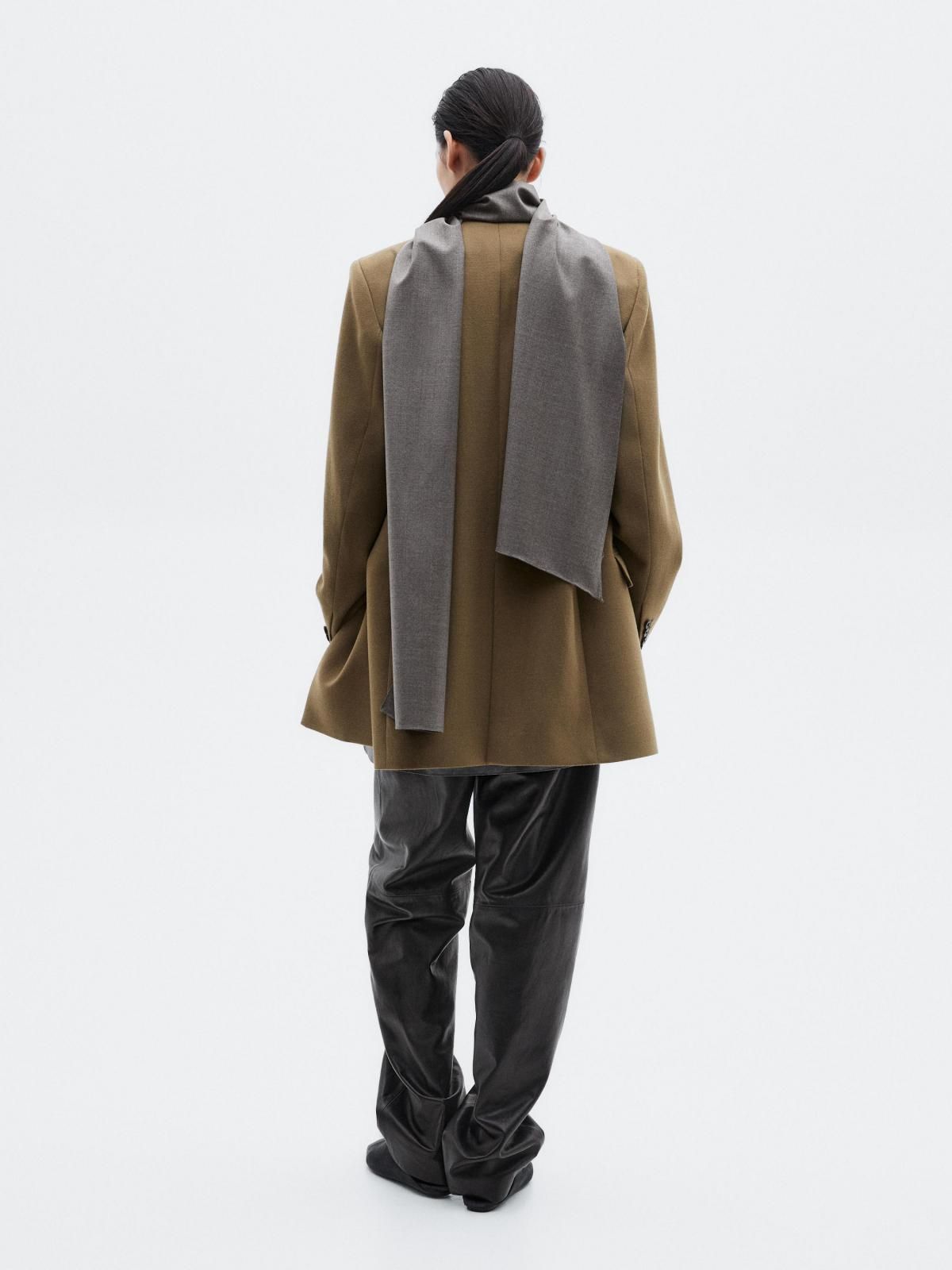 마시모두띠 프리미엄 울 더블브레스트 블레이저 6000/555 OCHRE - 상세 이미지 5