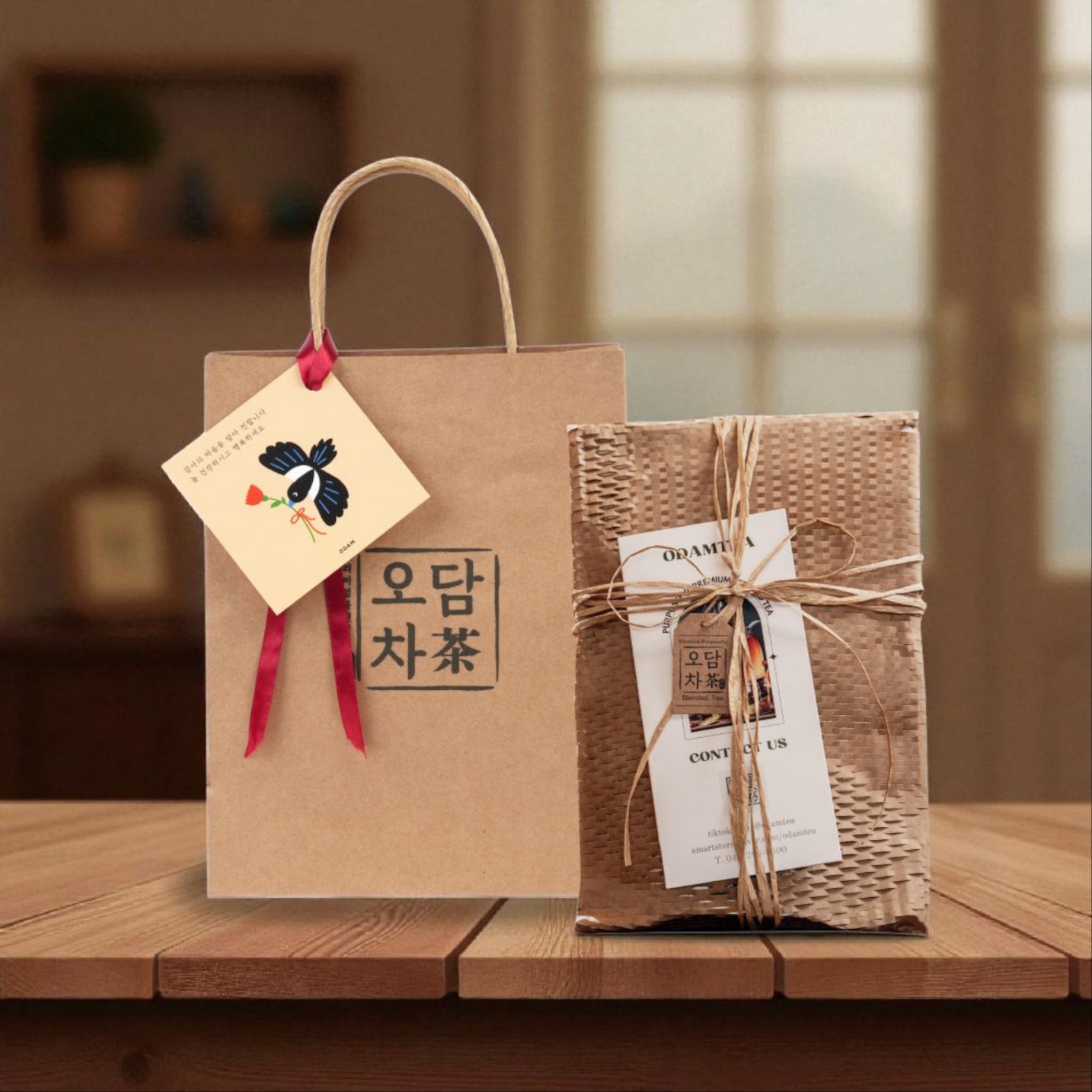 오담차 디카페인 여주 돼지감자 자스민 조절차 블렌딩 티백 선물 100g 이미지 7