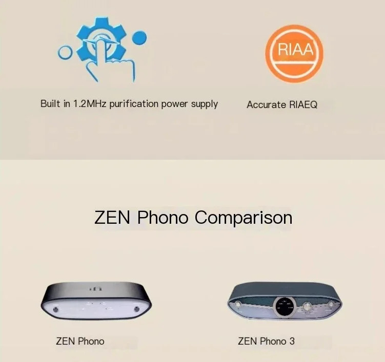 IFI ZEN 포노 3 MM MC 데스크탑 밸런스드 지능형 저주파