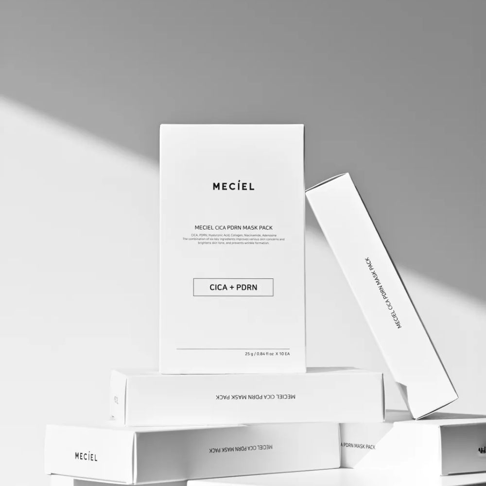 메시엘 PDRN 수분 마스크팩 시카 진정 보습 탄력 히알루론산 민감피부용 10매, 1개 - 상세 이미지 2