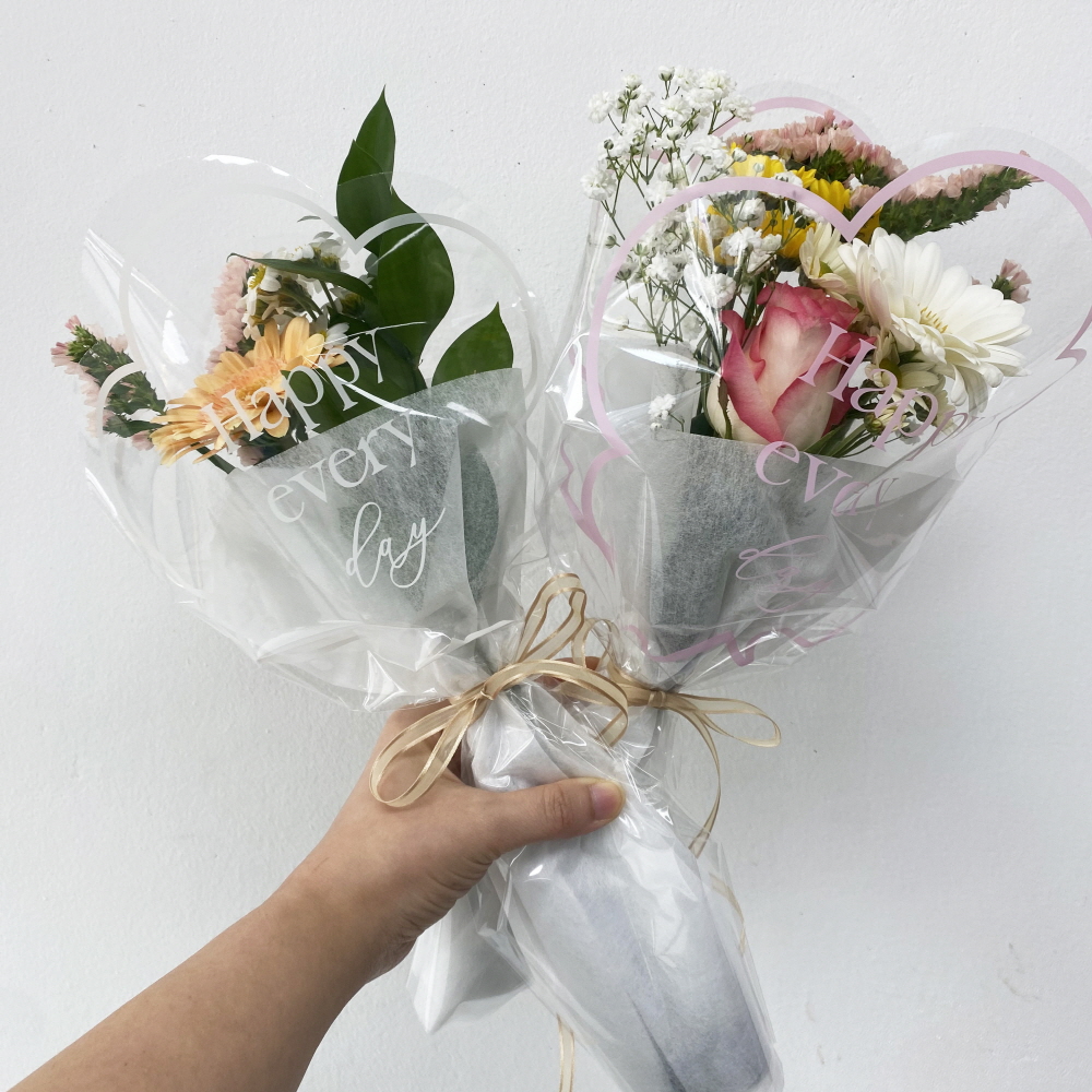 생화 미니 단체 꽃다발 꽃구름 한다발 졸업 꽃다발 꽃배송