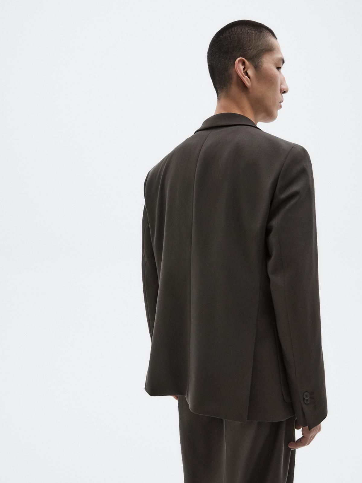 마시모두띠 한정판 더블브레스트 울 수트 블레이저 3570/880 BROWN - 상세 이미지 4