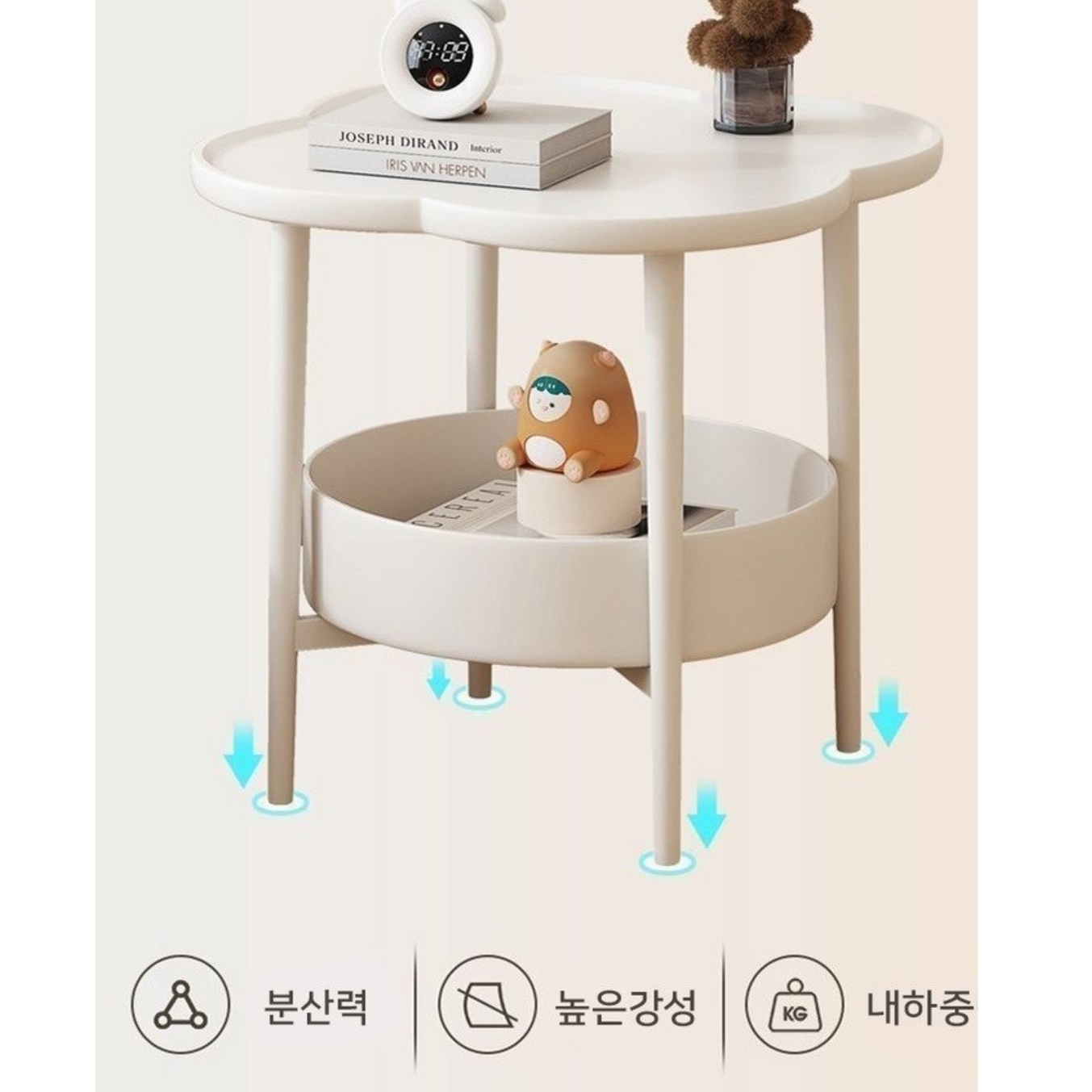 가습기거치대 가습기받침대 가습기용 테이블 가습기선반 - 상세 이미지 2