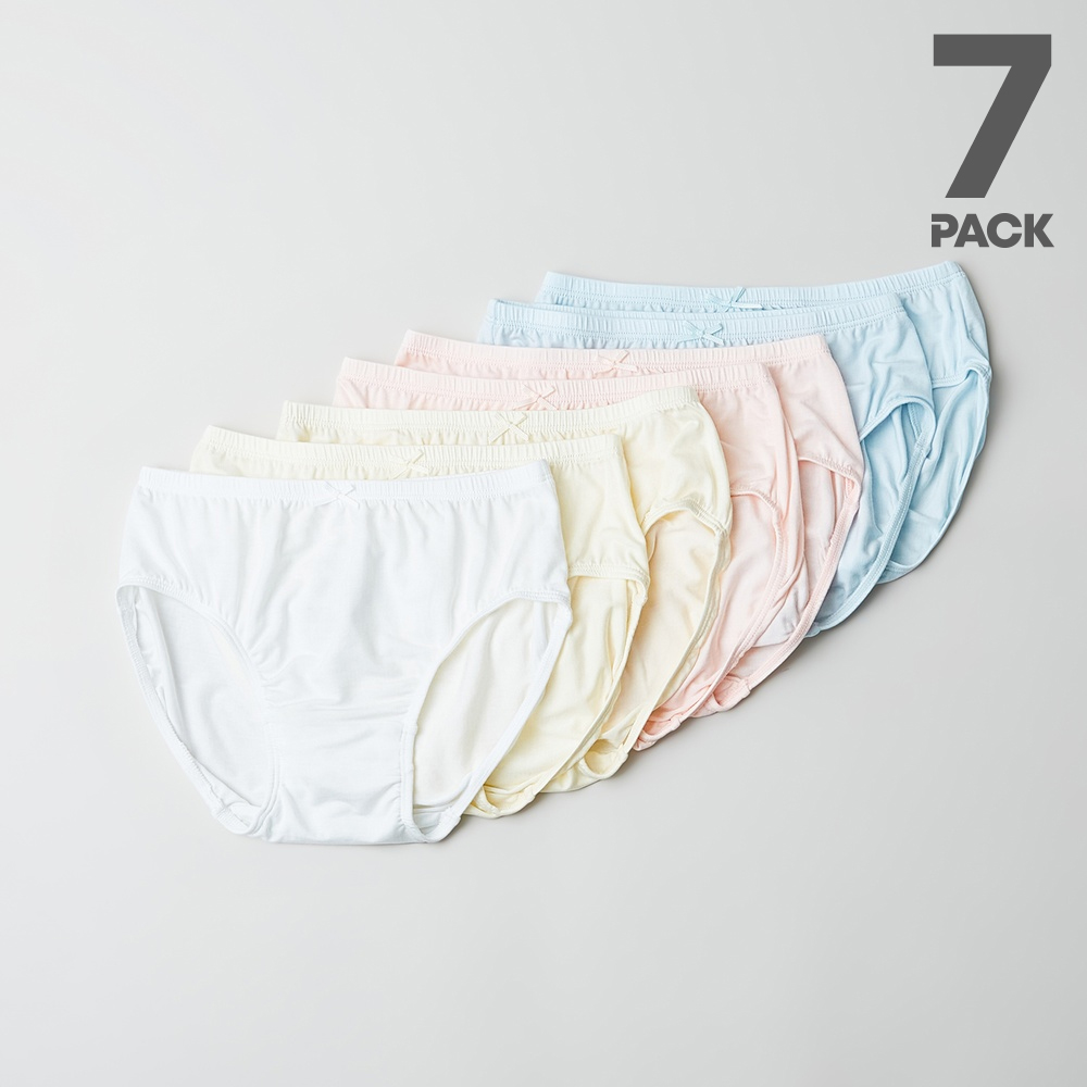 [당일출고][네이버단독][7PACK] 스파오키즈 여아 모달 삼각팬티 SPWPFA9KG4