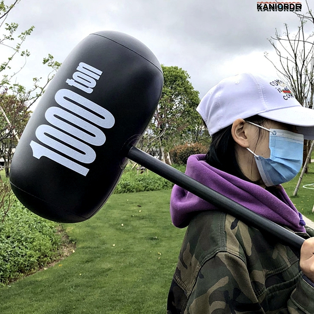 풍선 망치 장난감 할로윈 무기 체육대회 소품 레크레이션 게임 도구 - 상품 이미지