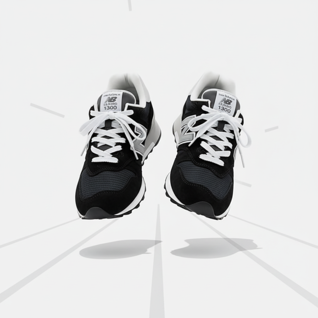 뉴발란스 Made in USA 남녀공용 스니커즈 운동화 U1300 BK 블랙, 225 - 상세 이미지 3