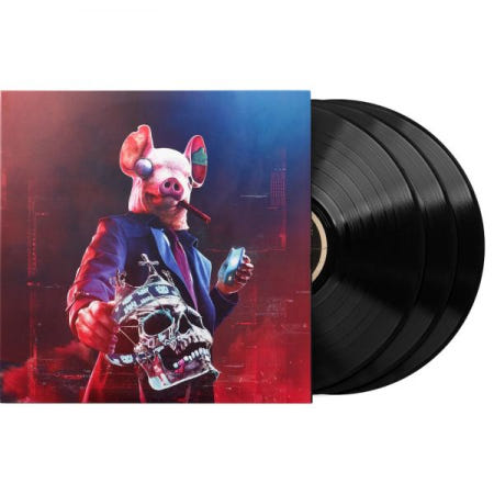 [해외](수입 LP) Watch Dogs: Legion (Original Soundtrack) Black Vinyl 3xLP Record