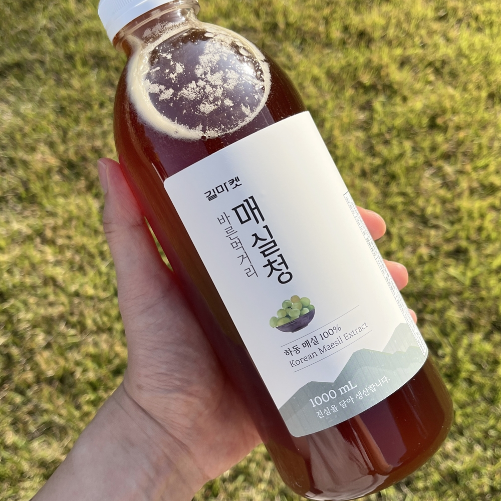 하동 수제 매실액기스 매실액 임산부 매실청 1000ml 매실원액