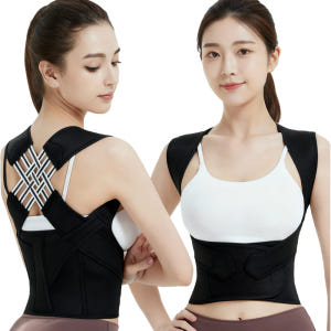 자세교정밴드 라운드숄더 굽은 말린 등 어깨 교정기 허리 바른자세 체형 교... 실사용 후기 | 효과 있을까? - 상품 이미지 3