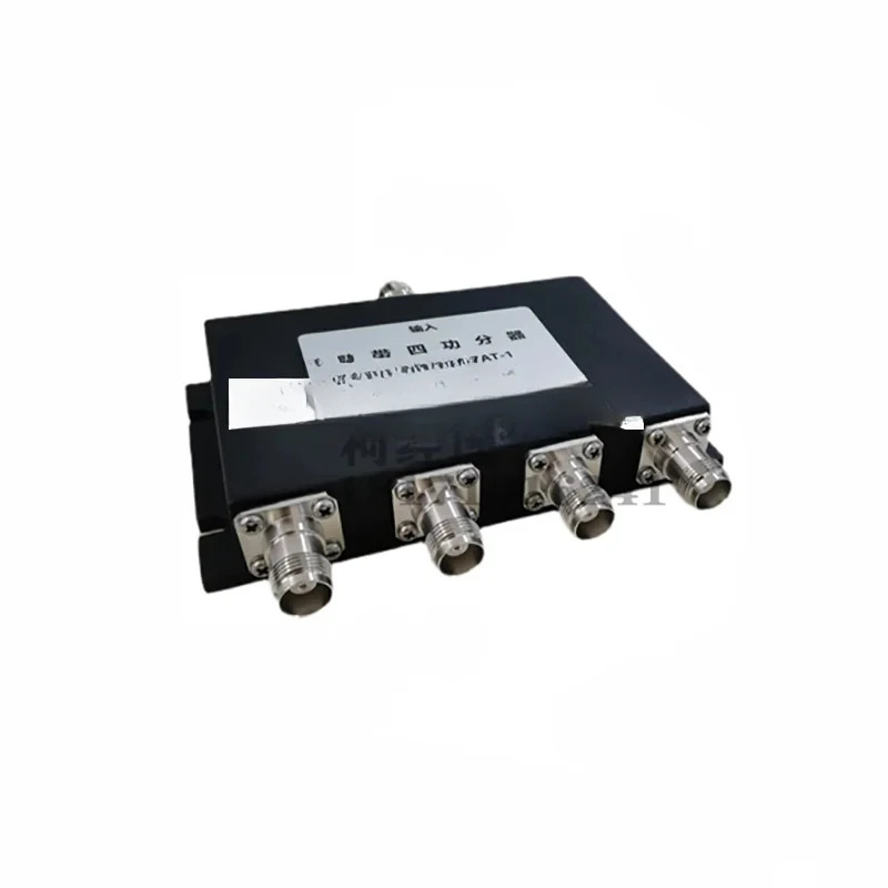 GNSS 1 In/To 4 웨이 전력 분배기 1100-1700MHz TNC 암 GPS 네트워킹 RF 동축 케이블