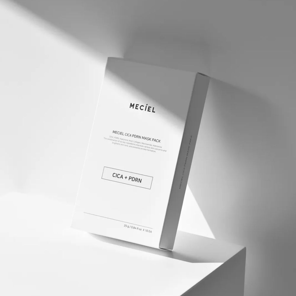메시엘 PDRN 수분 마스크팩 시카 진정 보습 탄력 히알루론산 민감피부용 10매, 5개 - 상세 이미지 4