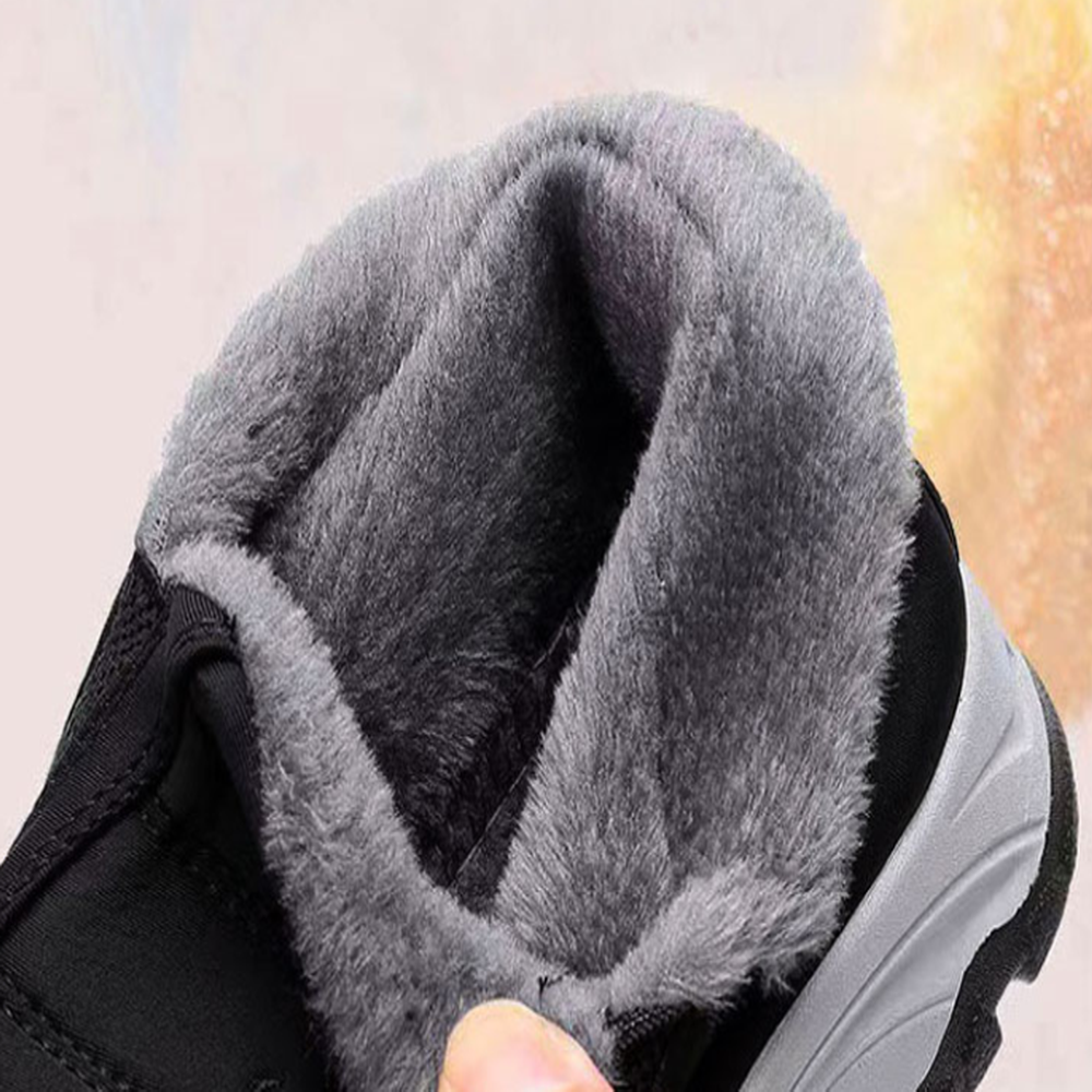 배달방한부츠 라이더방한화 방수 패딩화 오토바이 반부츠 패딩운동화 남자앵글부츠 미끄럼방지 이미지 6