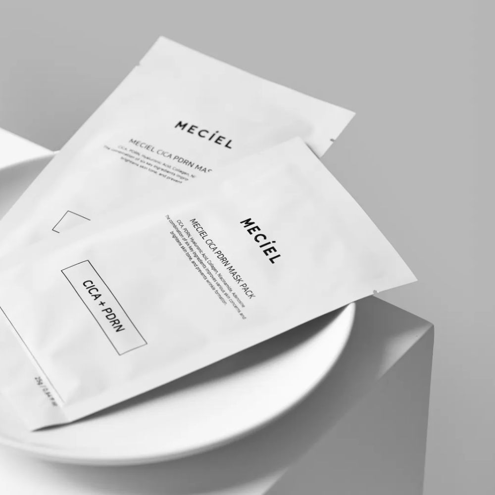 메시엘 PDRN 수분 마스크팩 시카 진정 보습 탄력 히알루론산 민감피부용 10매, 1개 - 상세 이미지 3