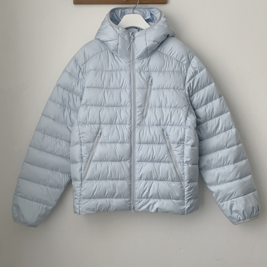 (M-XL) 후디드 경량 패딩 점퍼 이미지 6