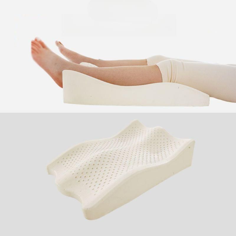 다리배게 낮은 다리 베개 기능성 라텍스 쿠션 침대 받침대 발베개 - 상품 이미지