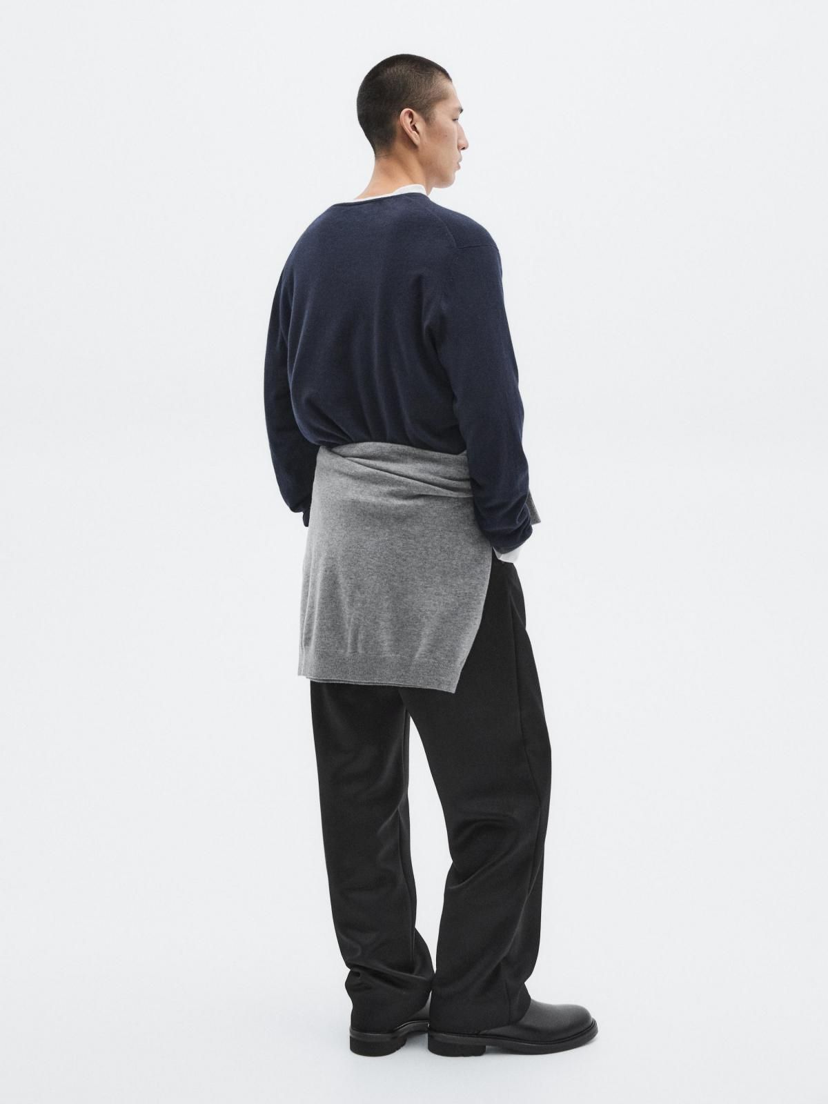 마시모두띠 프리미엄 캐시미어 니트 스웨터 한정판 0950/880 NAVY BLUE - 상세 이미지 5