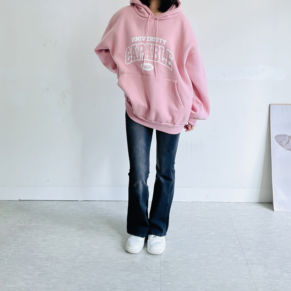 슬림 부츠컷청바지 히든밴딩 하이웨스트 스판청바지 워싱 데님 - 상세 이미지 2